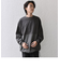 SHIPS any: カラーミックスコード トーン オン トーン デザイン Tシャツ【a-nylon】◇