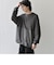 SHIPS any: カラーミックスコード トーン オン トーン デザイン Tシャツ【a-nylon】◇