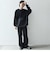 SHIPS any: カラーミックスコード トーン オン トーン デザイン Tシャツ【a-nylon】◇