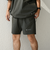 【WEB限定】SHIPS any:〈洗濯機可能〉ワッシャーナイロン スピンドル Tシャツ＋イージーショーツ セットアップ◇