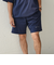 【WEB限定】SHIPS any:〈洗濯機可能〉ワッシャーナイロン スピンドル Tシャツ＋イージーショーツ セットアップ◇