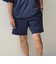 【WEB限定】SHIPS any:〈洗濯機可能〉ワッシャーナイロン スピンドル Tシャツ＋イージーショーツ セットアップ◇