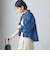 〈洗濯機可能〉ショート丈 デニム シャツ