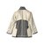 SHIPS Primary Navy Label: フラノ ヘリンボーン ダブルボタン ジャケット（セットアップ対応）