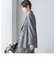 SHIPS Primary Navy Label: フラノ ヘリンボーン ダブルボタン ジャケット（セットアップ対応）