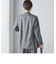 SHIPS Primary Navy Label: フラノ ヘリンボーン ダブルボタン ジャケット（セットアップ対応）