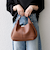 《一部追加予約》SHIPS any: ゴールド プレート ワンハンドル 2WAY バッグ