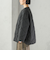 〈手洗い可能〉キルティング サイドジップ ブルゾン