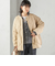 《追加予約》〈手洗い可能〉キルティング サイドジップ ブルゾン