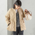 《追加予約》〈手洗い可能〉キルティング サイドジップ ブルゾン