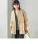 《追加予約》〈手洗い可能〉キルティング サイドジップ ブルゾン