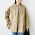 〈手洗い可能〉キルティング サイドジップ ブルゾン
