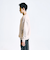 City Ambient Products:〈手洗い可能〉ループヤーン ワイドリブ Vネック ニット