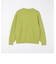 City Ambient Products:〈手洗い可能〉ループヤーン ワイドリブ Vネック ニット