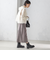 〈洗濯機可能〉コーデュロイ セミフレア スカート