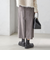 〈洗濯機可能〉コーデュロイ セミフレア スカート