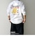 SHIPS any: SNOOPY コラボ PLACE グラフィック バック プリント Tシャツ (ロンT)◇