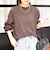 〈手洗い可能〉ランダムブルーゼ ロングスリーブ プルオーバー