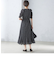 〈結婚式・パーティ〉troisiemechaco:カット ジャカード ワンピース