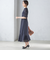 〈結婚式・パーティ〉troisiemechaco:カット ジャカード ワンピース