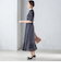 〈結婚式・パーティ〉troisiemechaco:カット ジャカード ワンピース