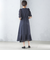 〈結婚式・パーティ〉troisiemechaco:カット ジャカード ワンピース