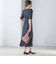 〈結婚式・パーティ〉troisiemechaco:カット ジャカード ワンピース
