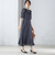 〈結婚式・パーティ〉troisiemechaco:カット ジャカード ワンピース