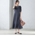 〈結婚式・パーティ〉troisiemechaco:カット ジャカード ワンピース
