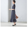 〈結婚式・パーティ〉troisiemechaco:カット ジャカード ワンピース