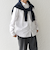 SHIPS any: ストライプ / ソリッド リラックス レギュラーカラー シャツ 25AW◇