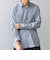 SHIPS any: ストライプ / ソリッド リラックス レギュラーカラー シャツ 25AW◇