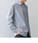 SHIPS any: ストライプ / ソリッド リラックス レギュラーカラー シャツ 25AW◇