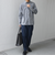 SHIPS any: ストライプ / ソリッド リラックス レギュラーカラー シャツ 25AW◇