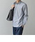 SHIPS any: ストライプ / ソリッド リラックス レギュラーカラー シャツ 25AW◇