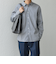 SHIPS any: ストライプ / ソリッド リラックス レギュラーカラー シャツ 25AW◇