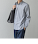 SHIPS any: ストライプ / ソリッド リラックス レギュラーカラー シャツ 25AW◇