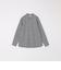 SHIPS any: ストライプ / ソリッド リラックス レギュラーカラー シャツ 25AW◇