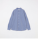 SHIPS any: ストライプ / ソリッド リラックス レギュラーカラー シャツ 25AW◇
