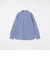 SHIPS any: ストライプ / ソリッド リラックス レギュラーカラー シャツ 25AW◇