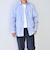 SHIPS any: ストライプ / ソリッド リラックス レギュラーカラー シャツ 25AW◇