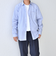 SHIPS any: ストライプ / ソリッド リラックス レギュラーカラー シャツ 25AW◇