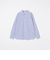 SHIPS any: ストライプ / ソリッド リラックス レギュラーカラー シャツ 25AW◇