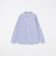 SHIPS any: ストライプ / ソリッド リラックス レギュラーカラー シャツ 25AW◇