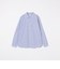 SHIPS any: ストライプ / ソリッド リラックス レギュラーカラー シャツ 25AW◇
