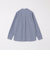 SHIPS any: ストライプ / ソリッド リラックス レギュラーカラー シャツ 25AW◇
