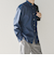 SHIPS any: ストライプ / ソリッド リラックス レギュラーカラー シャツ 25AW◇