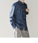 SHIPS any: ストライプ / ソリッド リラックス レギュラーカラー シャツ 25AW◇