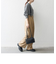 SHIPS any:〈洗濯機可能〉マニッシュ サスペンダー ワイド パンツ 24FW