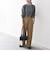 SHIPS any:〈洗濯機可能〉マニッシュ サスペンダー ワイド パンツ 24FW